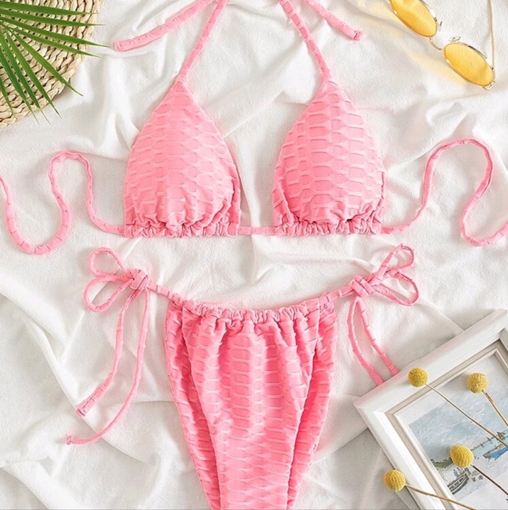 Cotton Candy Pink Bikini